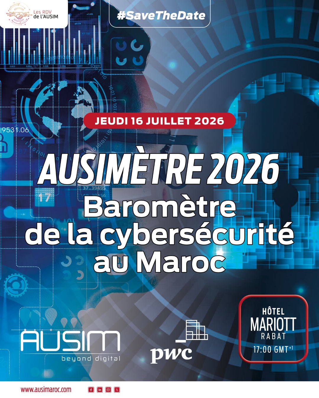 AUSIMètre 2026 : Présentation des résultats de la 3ᵉ édition du baromètre de la maturité cyber au Maroc